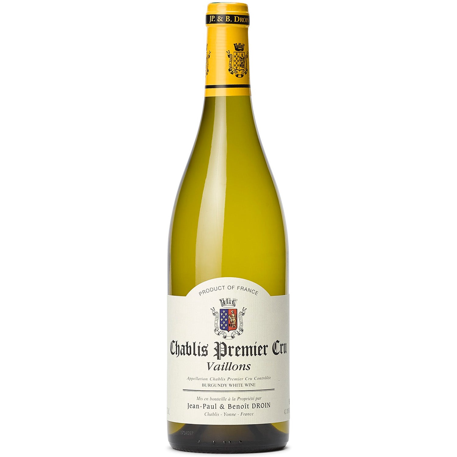Jean-Paul & Benoit Droin: Chablis, Premier Cru, Vaillons 2023