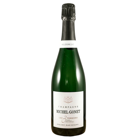 Michel Gonet: Les 3 Terroirs Extra Brut Blanc de Blancs 2018