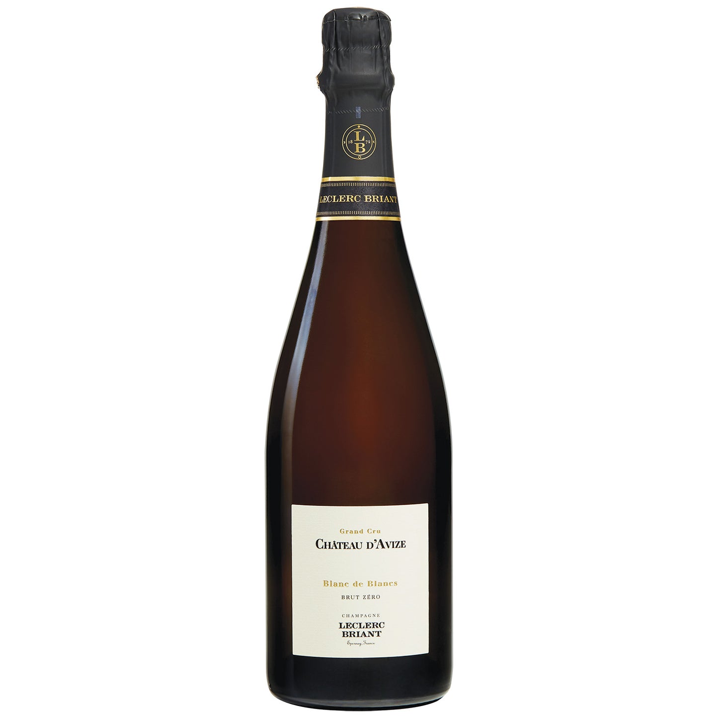Leclerc Briant: Avize, Grand Cru, Chateau d'Avize Blanc de Blancs Brut Zero 2014