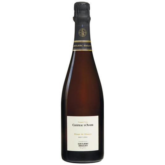 Leclerc Briant: Avize, Grand Cru, Chateau d'Avize Blanc de Blancs Brut Zero 2014