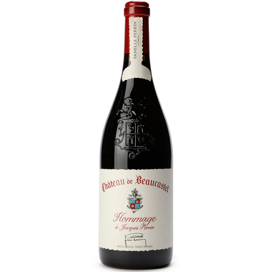 Famille Perrin: Chateauneuf-du-Pape, Chateau de Beaucastel Hommage a Jacques Perrin 2001