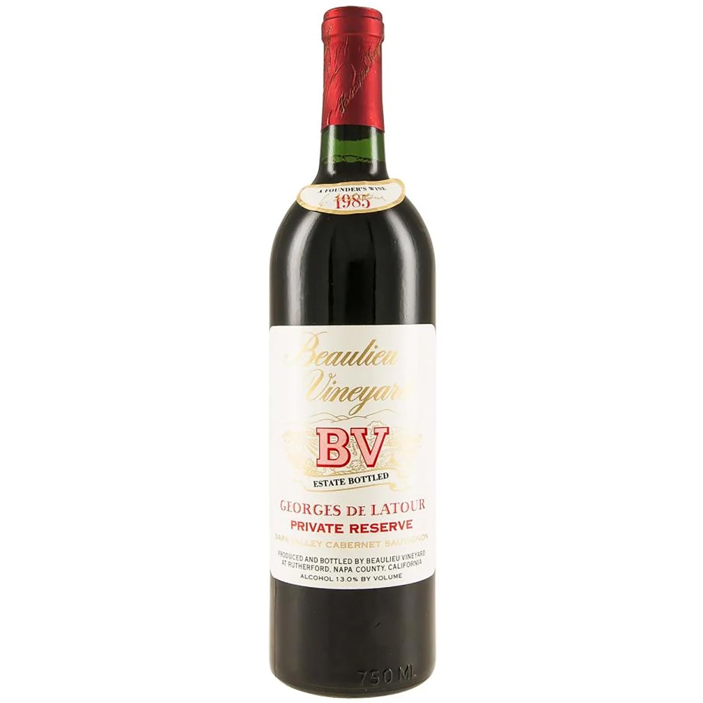 Beaulieu Vineyard: Napa Valley, Georges de Latour Private Reserve Cabernet Sauvignon 1985