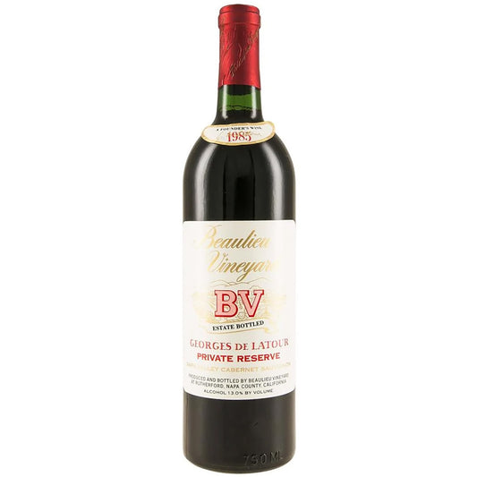 Beaulieu Vineyard: Napa Valley, Georges de Latour Private Reserve Cabernet Sauvignon 1985