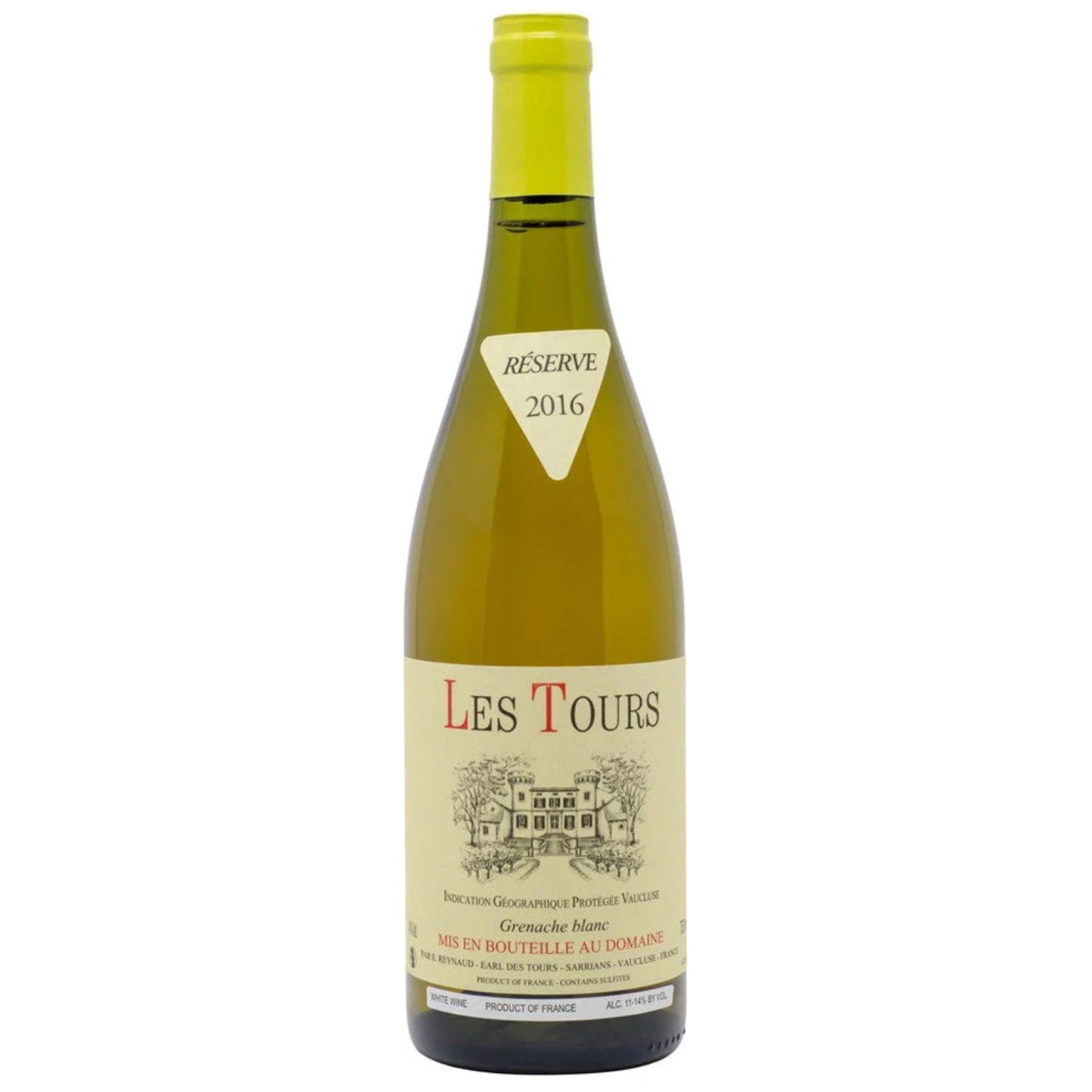 Les Tours: Vaucluse Grenache Blanc 2020