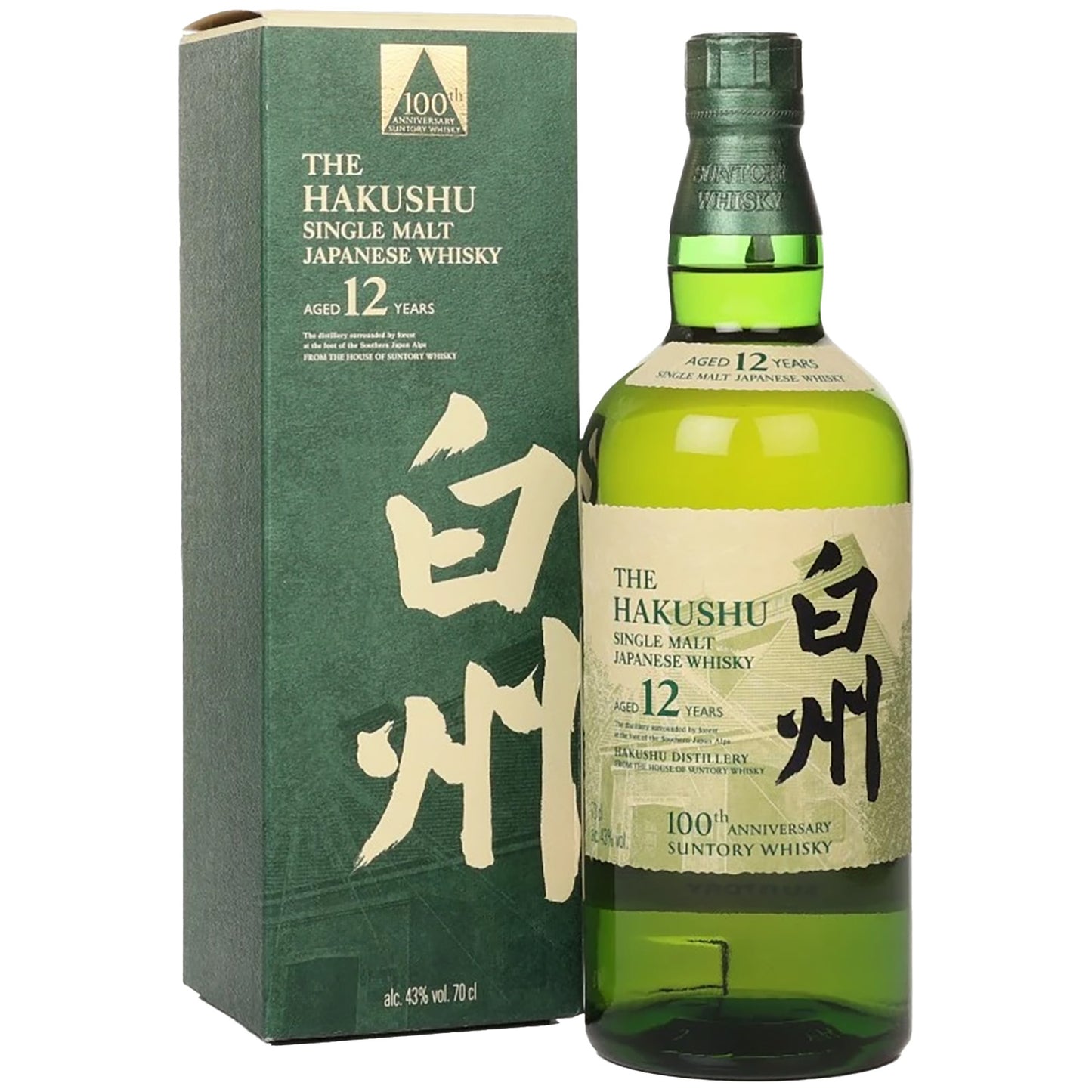 The Hakusku 12 Year 100th Anniversary 86.0 ABV