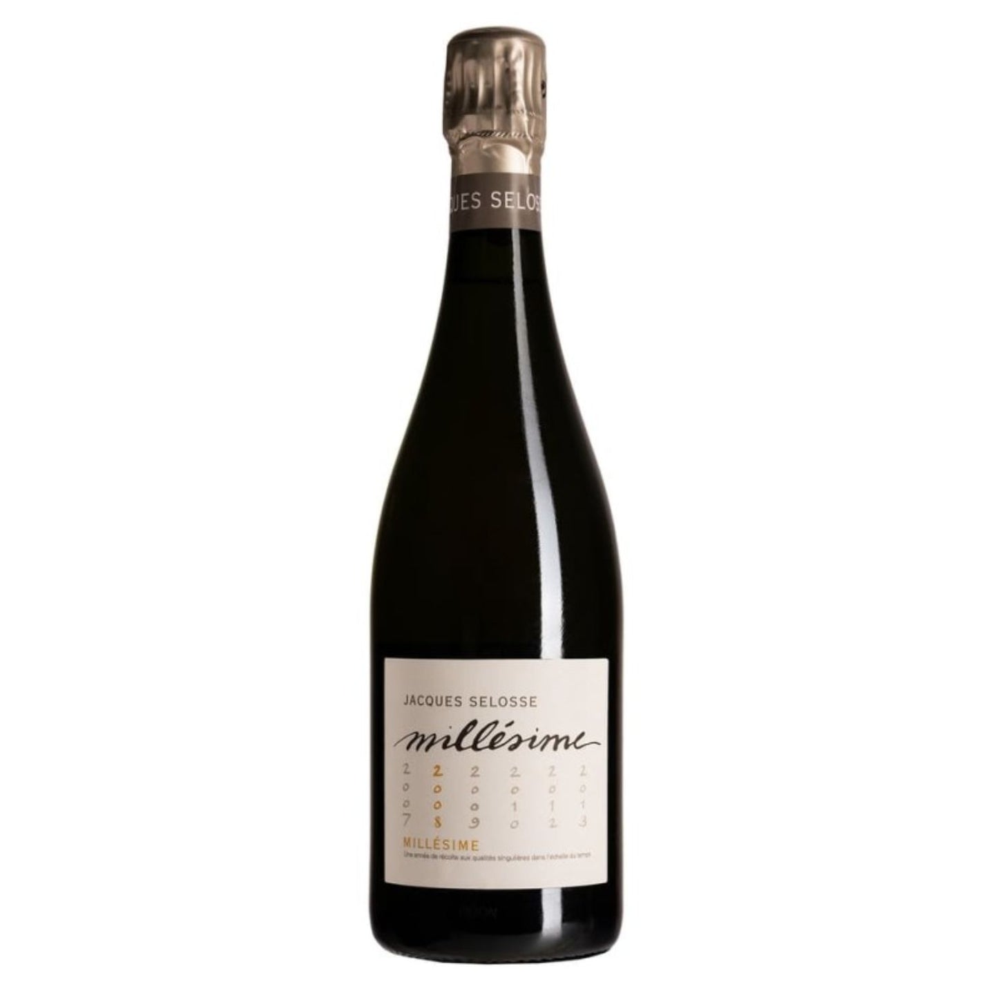 Jacques Selosse: Millesime 2008