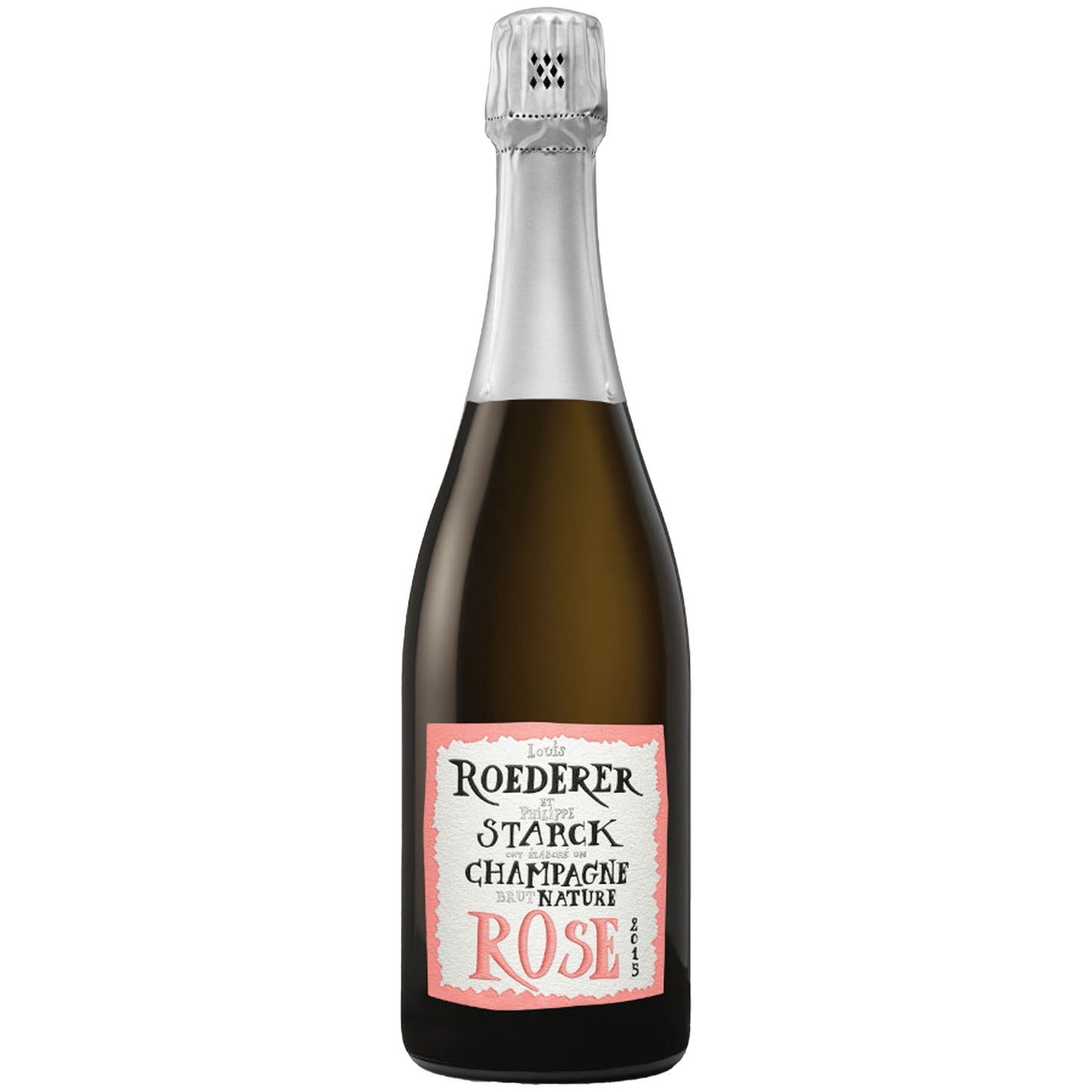 Louis Roederer (Philippe Starck): Brut Nature Rose 2015