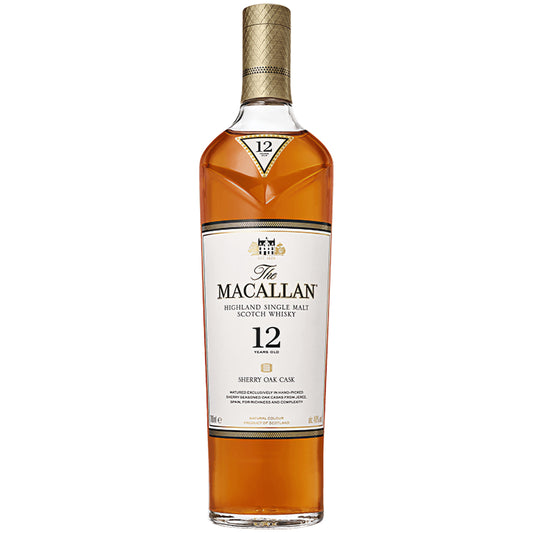 The Macallan 12 Year Old Sherry Oak 43.0 abv