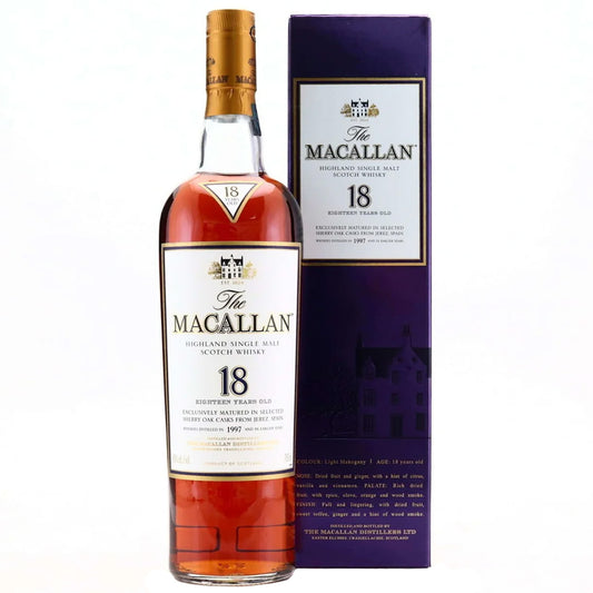 The Macallan 18 Year Old Single Malt 1997