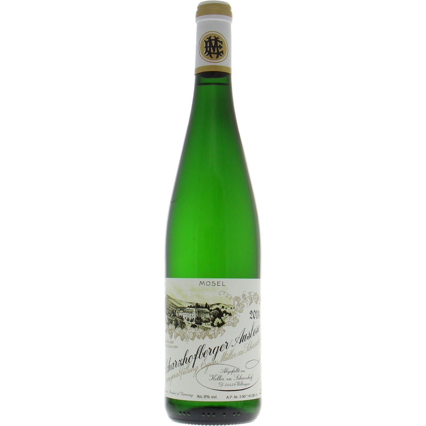 Egon Muller: Mosel Scharzhofberger Riesling Auslese 2014