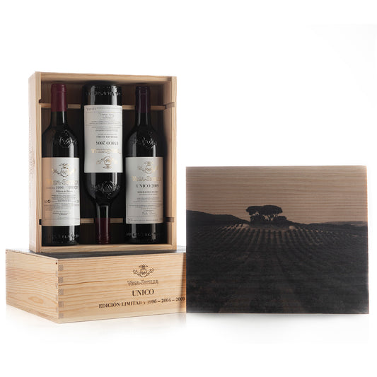 Vega Sicilia: Ribera del Duero Unico Vertical Case | 1996 - 2004 - 2009
