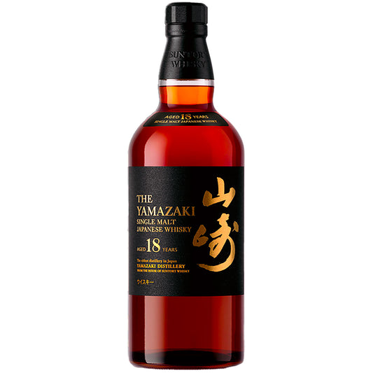The Yamazaki 18 Year Old Single Malt Whisky 43.0 abv