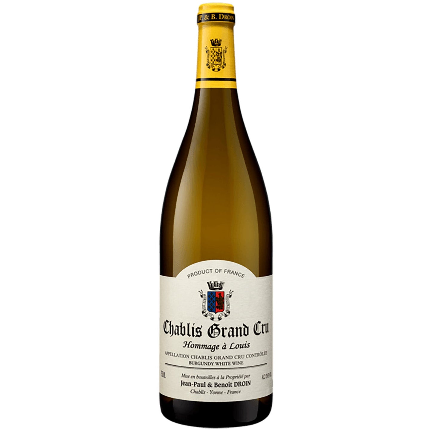 Jean-Paul & Benoit Droin: Chablis, Grand Cru, Hommage a Louis 2024