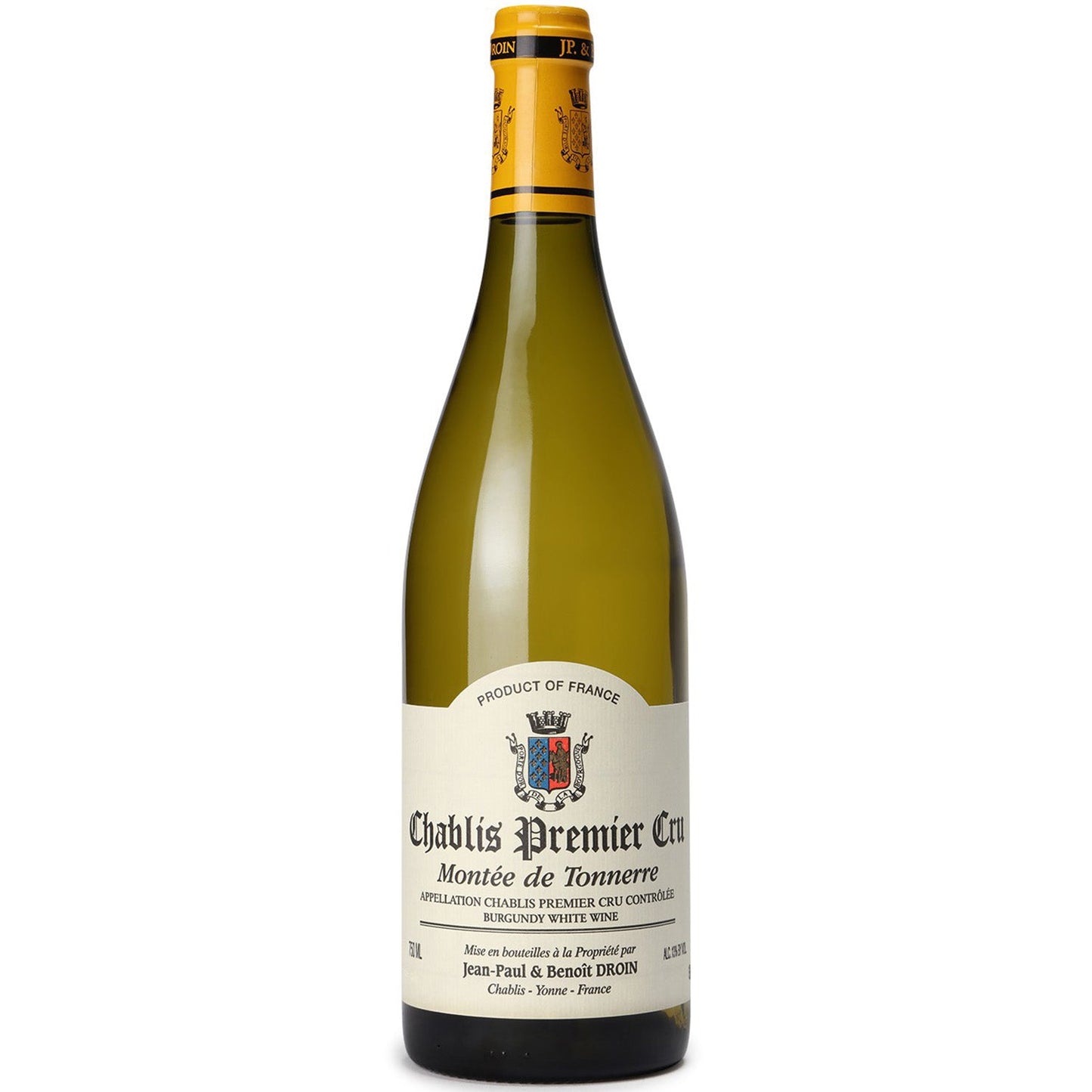 Jean-Paul & Benoit Droin: Chablis, Premier Cru, Montee de Tonnerre 2024